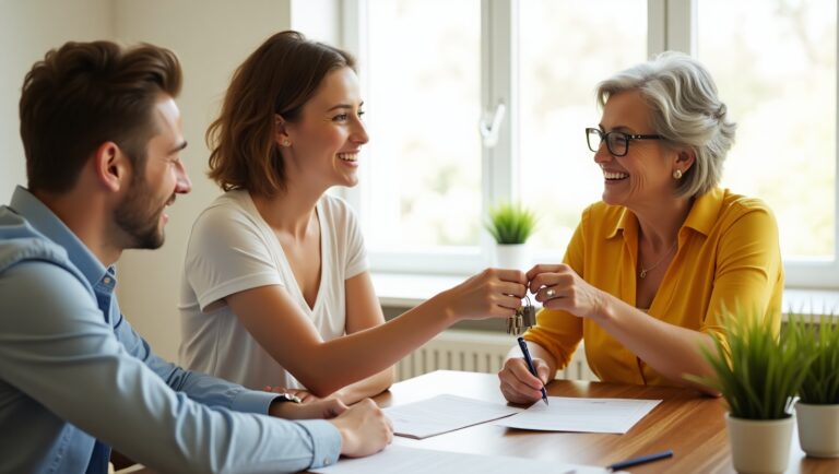 Lease signing vs. homeownership contract.