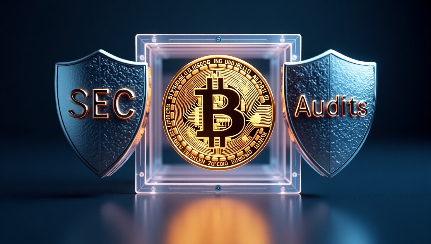 Secure Bitcoin custody vault concept