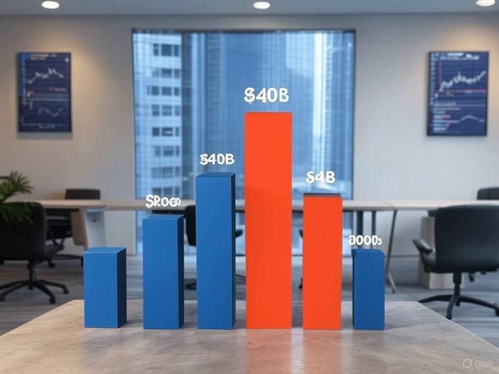 Bar graph of Goldman Sachs share buyback