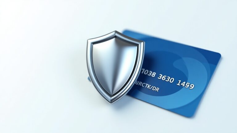 Credit card security protection shield
