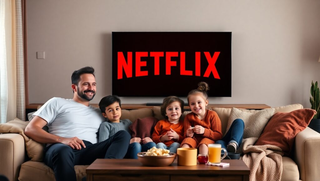Family streaming Netflix
