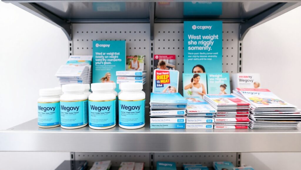 CVS Wegovy shelf