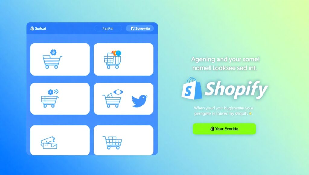 Online retailers using Shopify platform for digital sales and merchant solutions revenue growth.