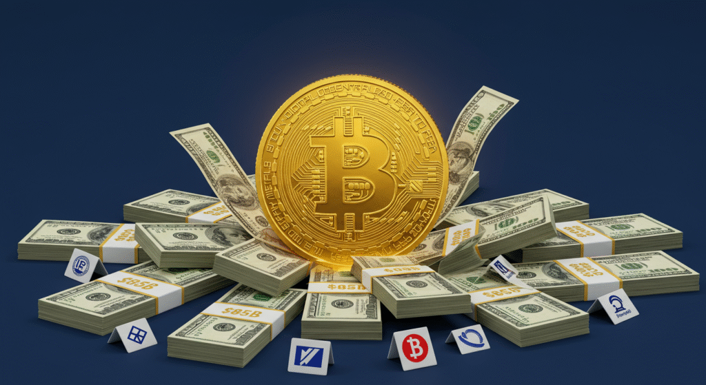 Institutions pouring billions into Bitcoin