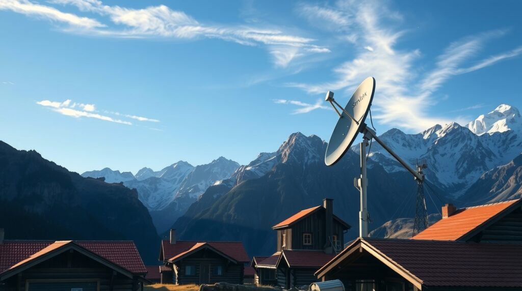 Starlink brings internet to rural areas