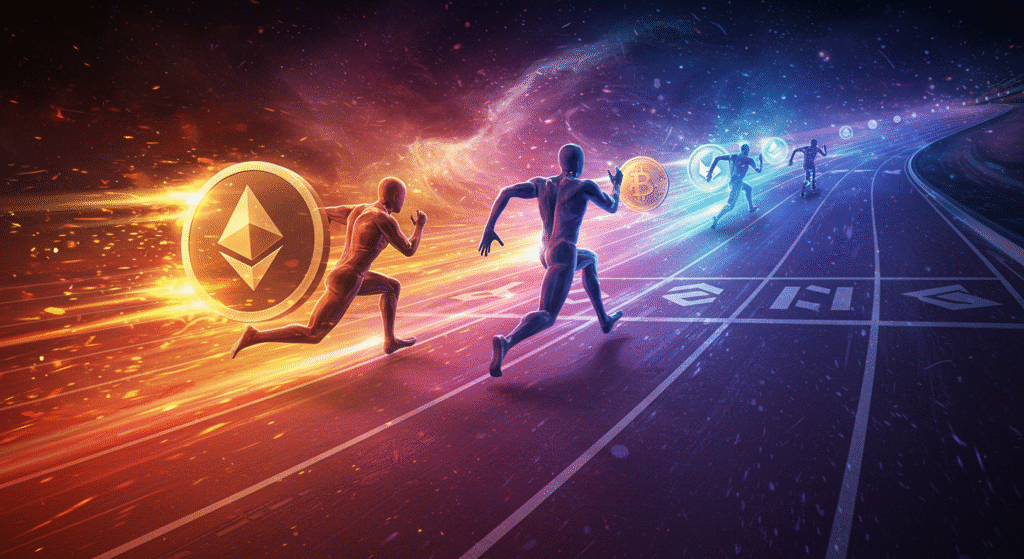 Solana leading the race against other major altcoins