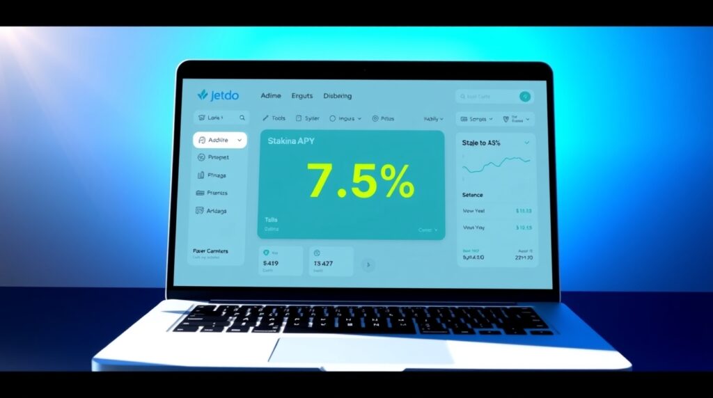 Jetdo staking dashboard