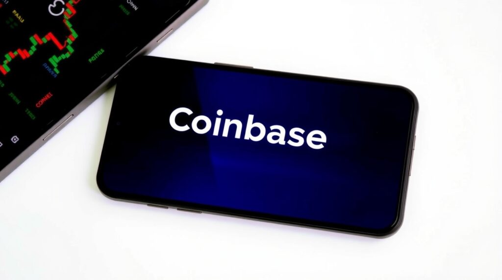 Coinbase stock chart live