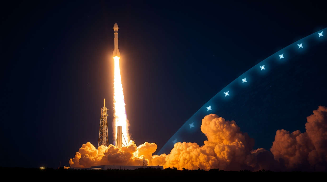 Starlink launch connecting the world