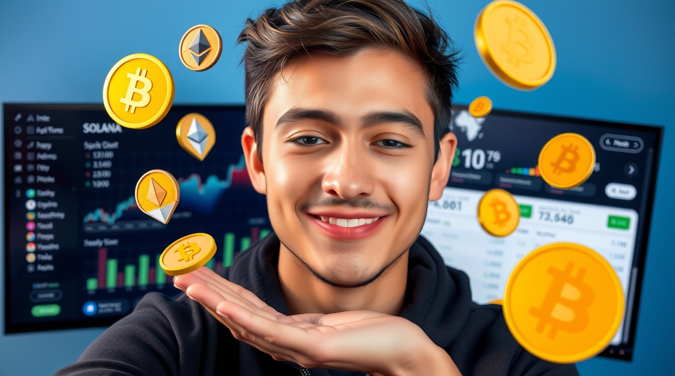 Stake Solana and earn crypto