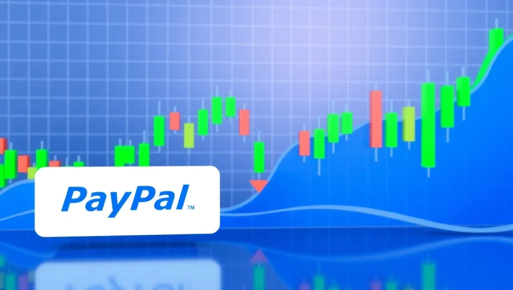 PayPal stock price chart analysis