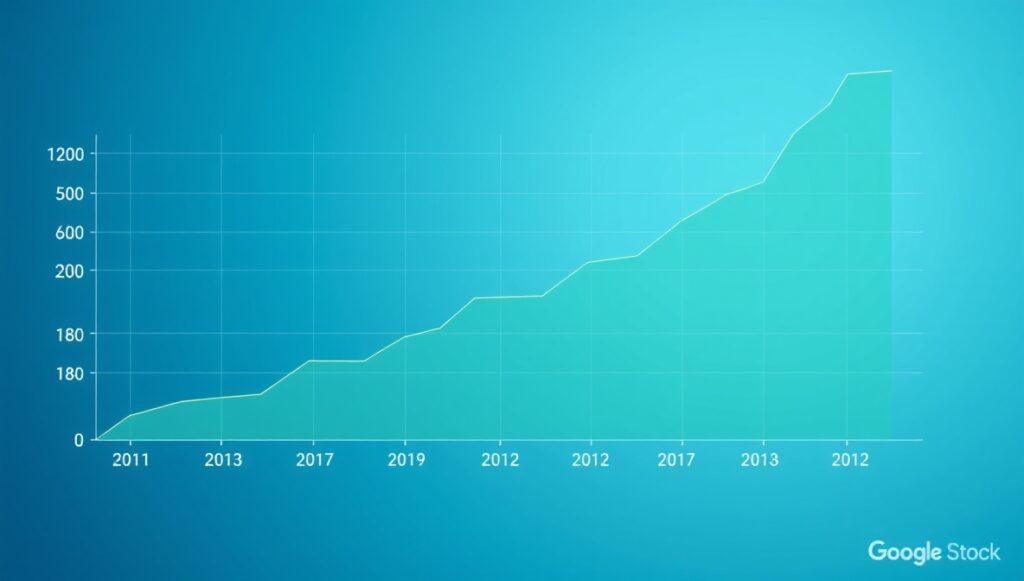 Google stock 5-year performance analysis chart