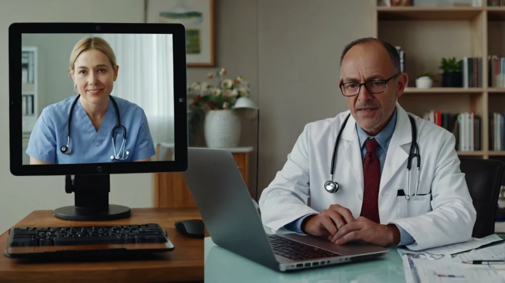 Hims & Hers Health Traditional vs telehealth care