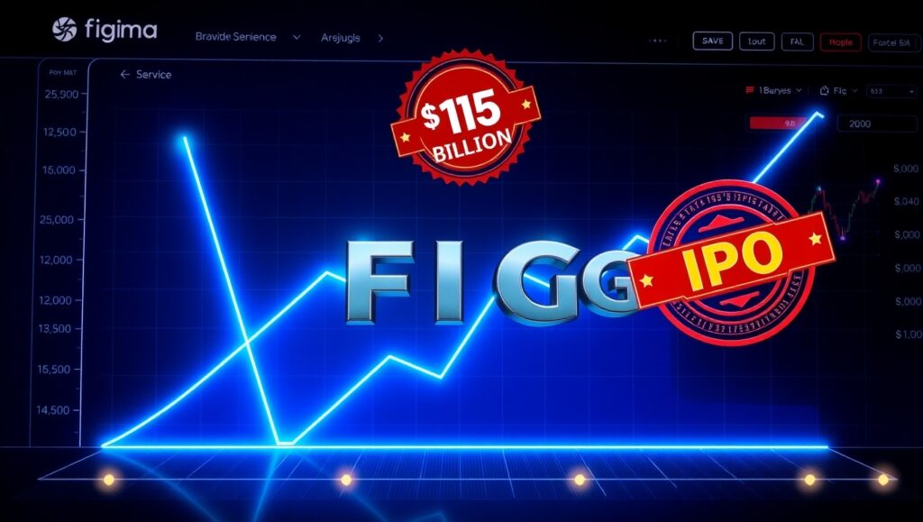 Figma IPO valuation graph