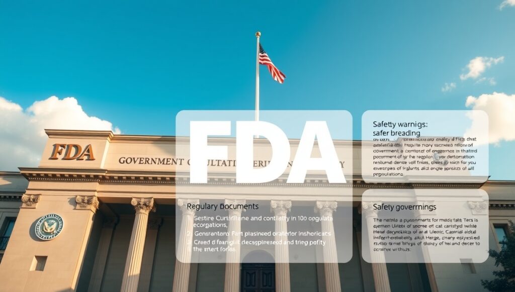 FDA building representing regulatory oversight