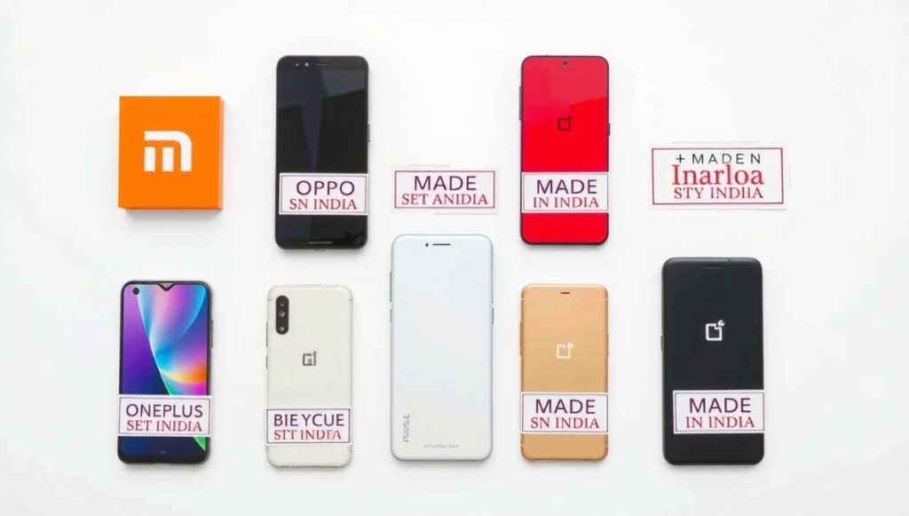 Chinese smartphone brands manufactured in India
