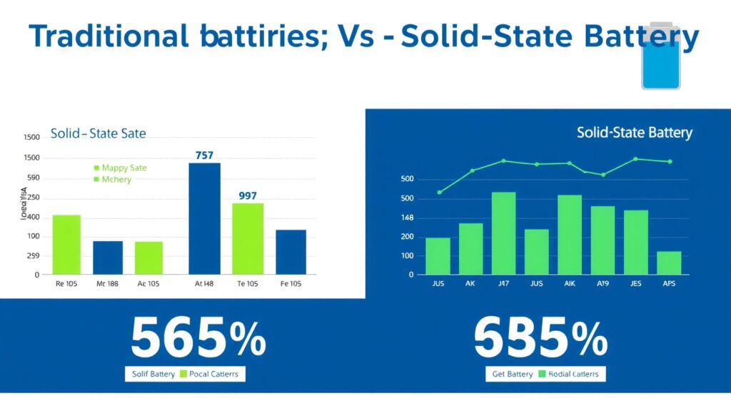 Battery performance comparison infographic