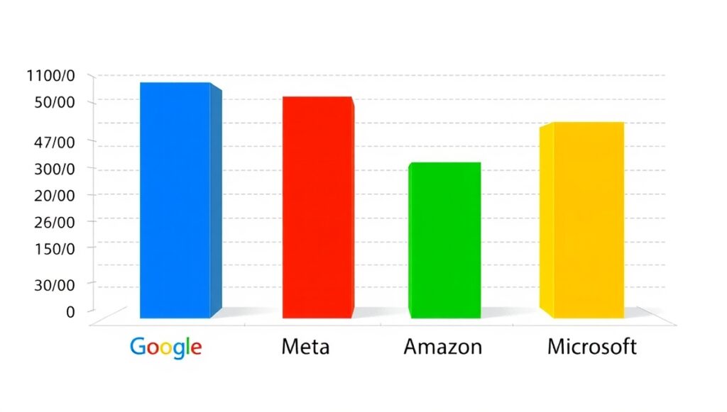 Google vs competitors stock performance comparison