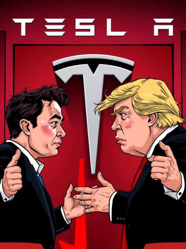 Trump vs Musk: Tesla Stock in Trouble?