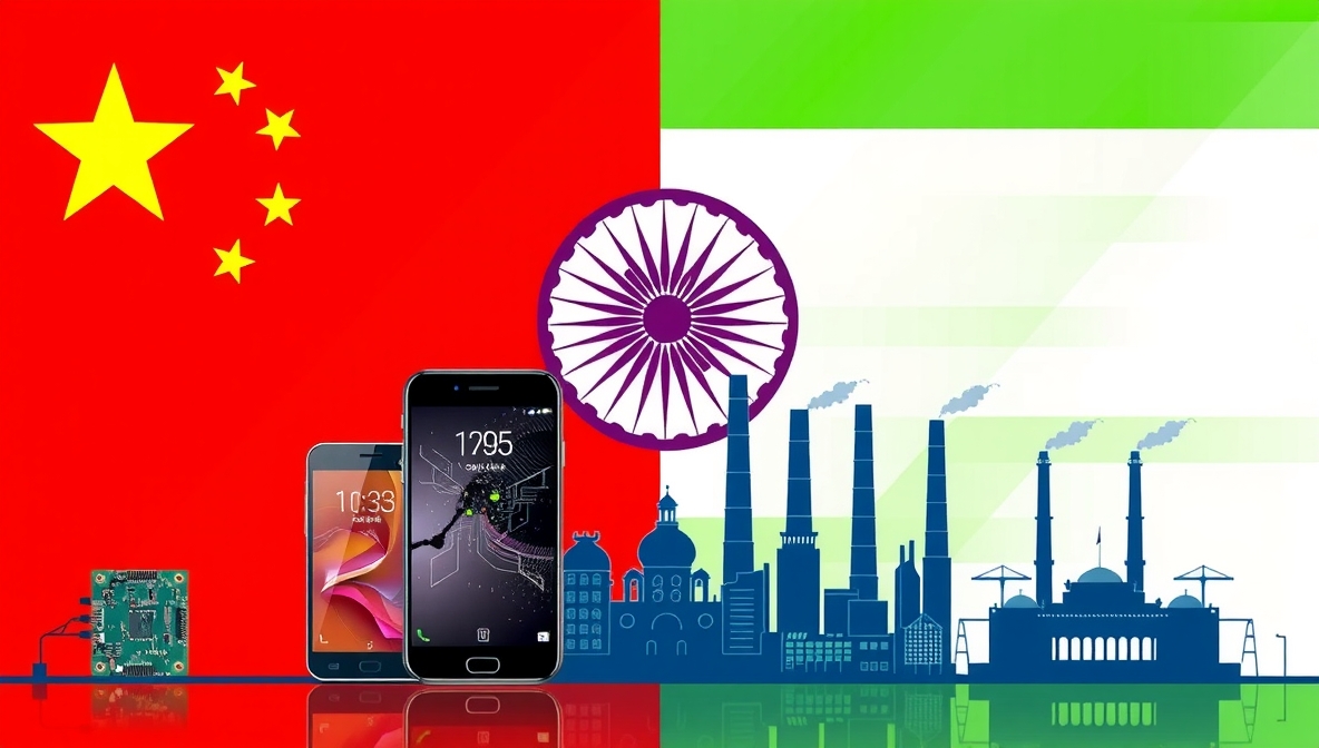 China investment India electronics partnership