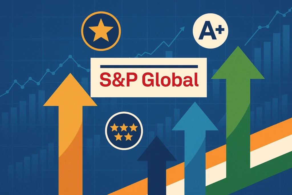 S&P upgrades India credit rating chart