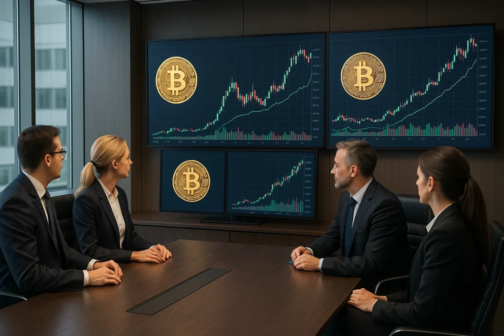 Corporate boardroom scene for Catalysts 1