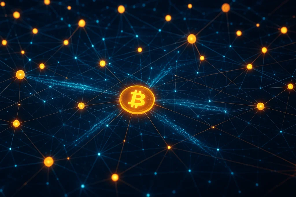 Bitcoin blockchain network technology