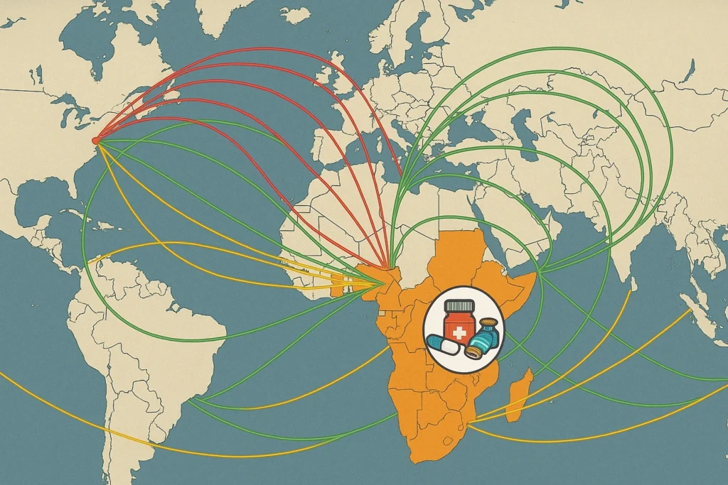 India diversified export markets worldwide