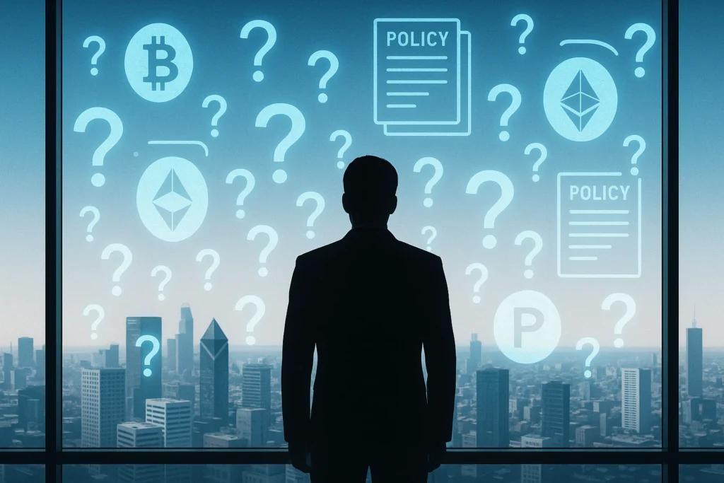 Crypto policy future uncertainty planning