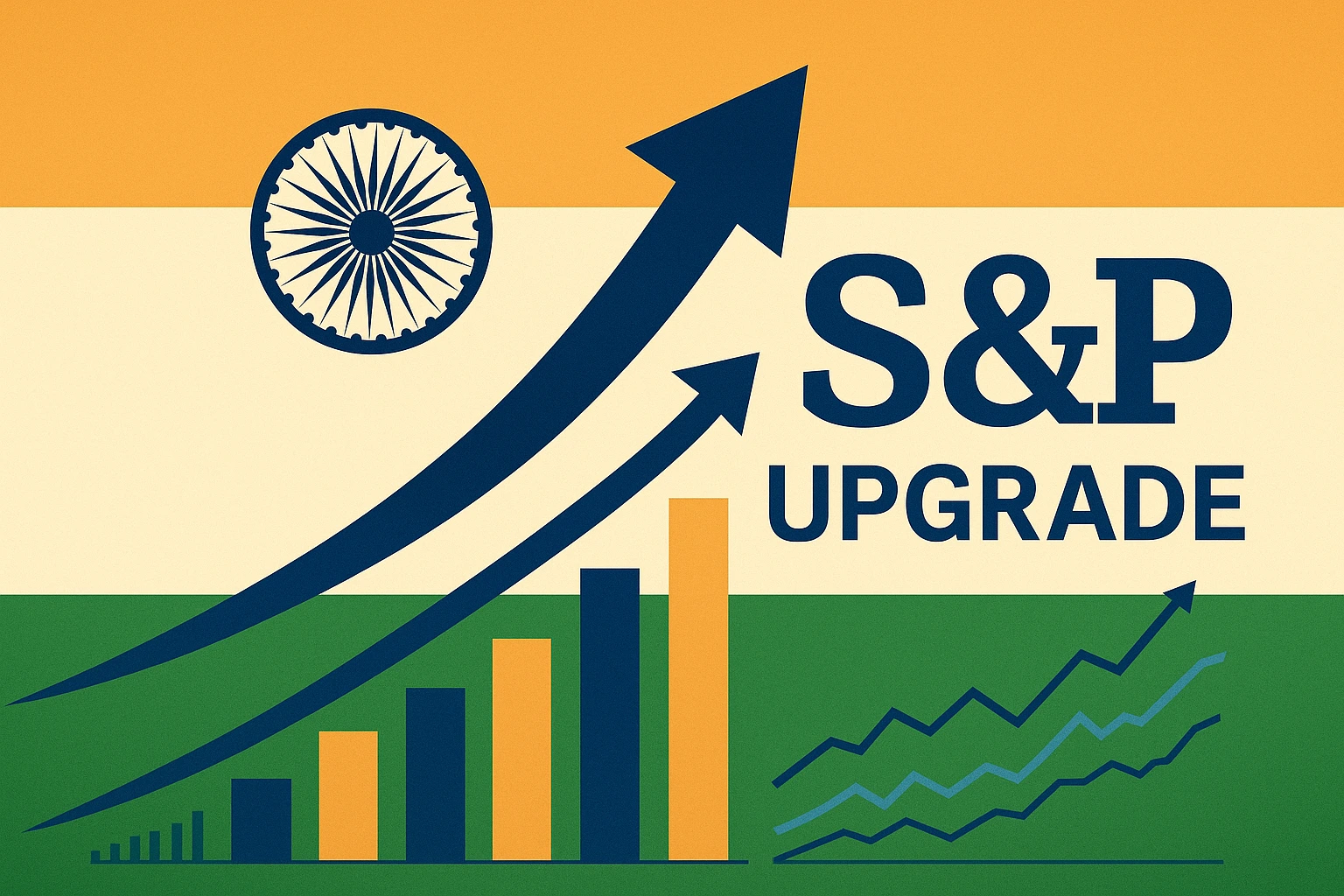 India S&P credit rating upgrade defies Trump tariff fears