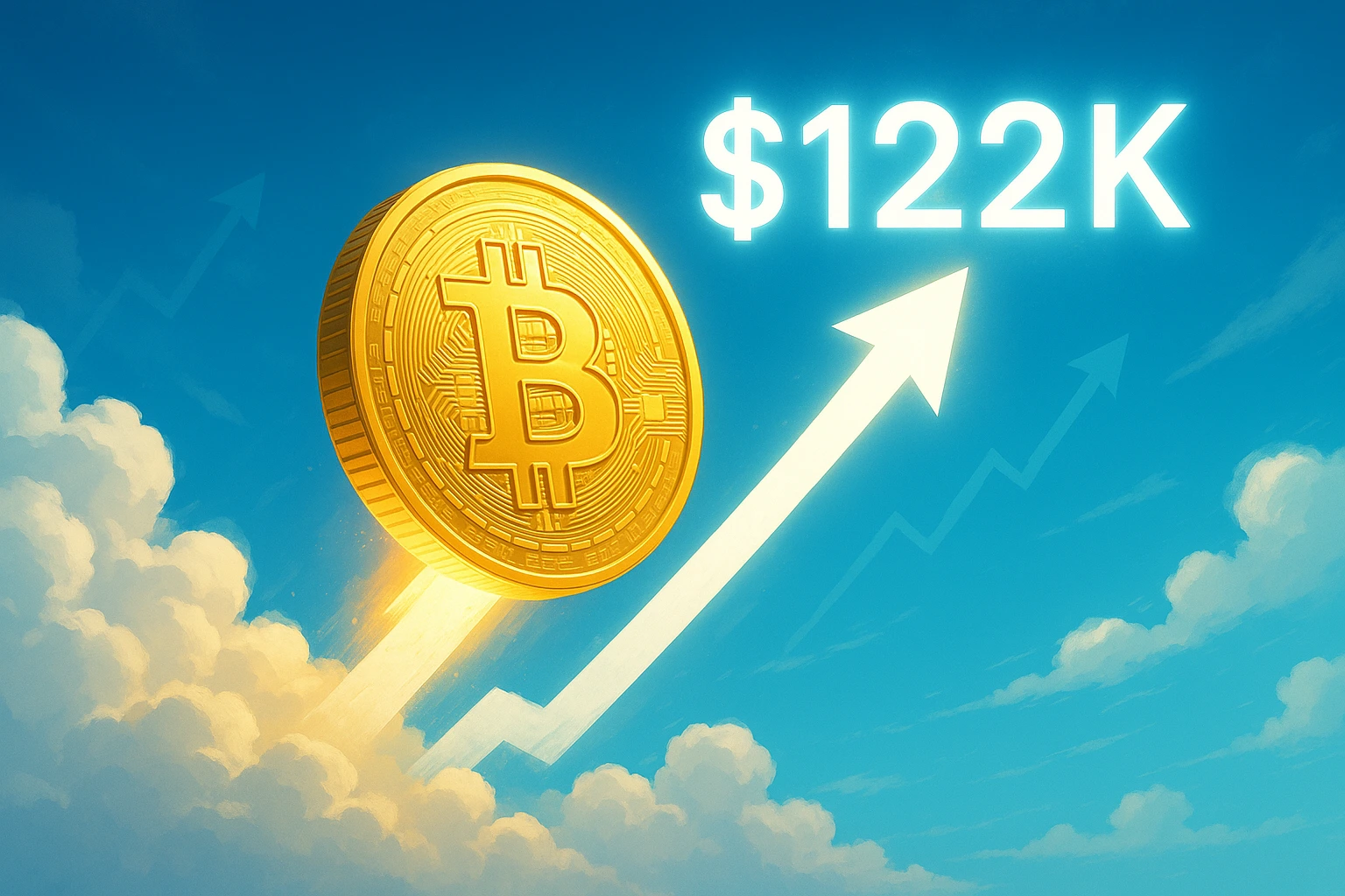 Bitcoin soaring to $122K price target